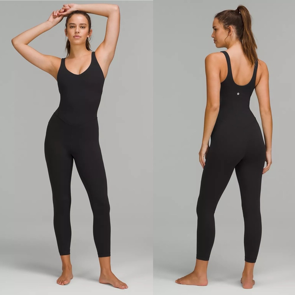 Lululemon Align Bodysuit 25" in Black | Size 2